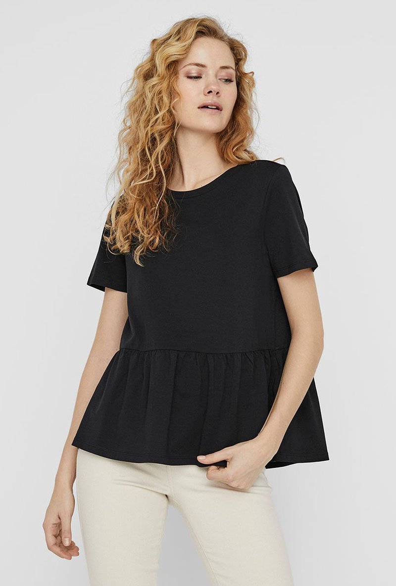 KELLY PEPLUM TEE