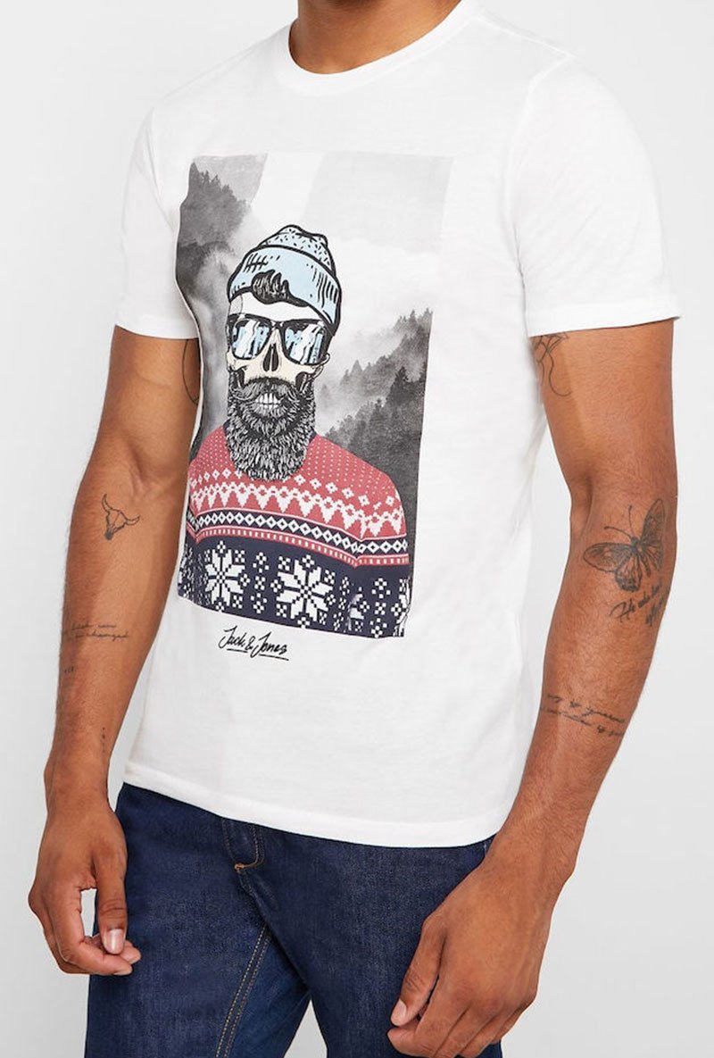 JACK AND JONES KOLL TEE