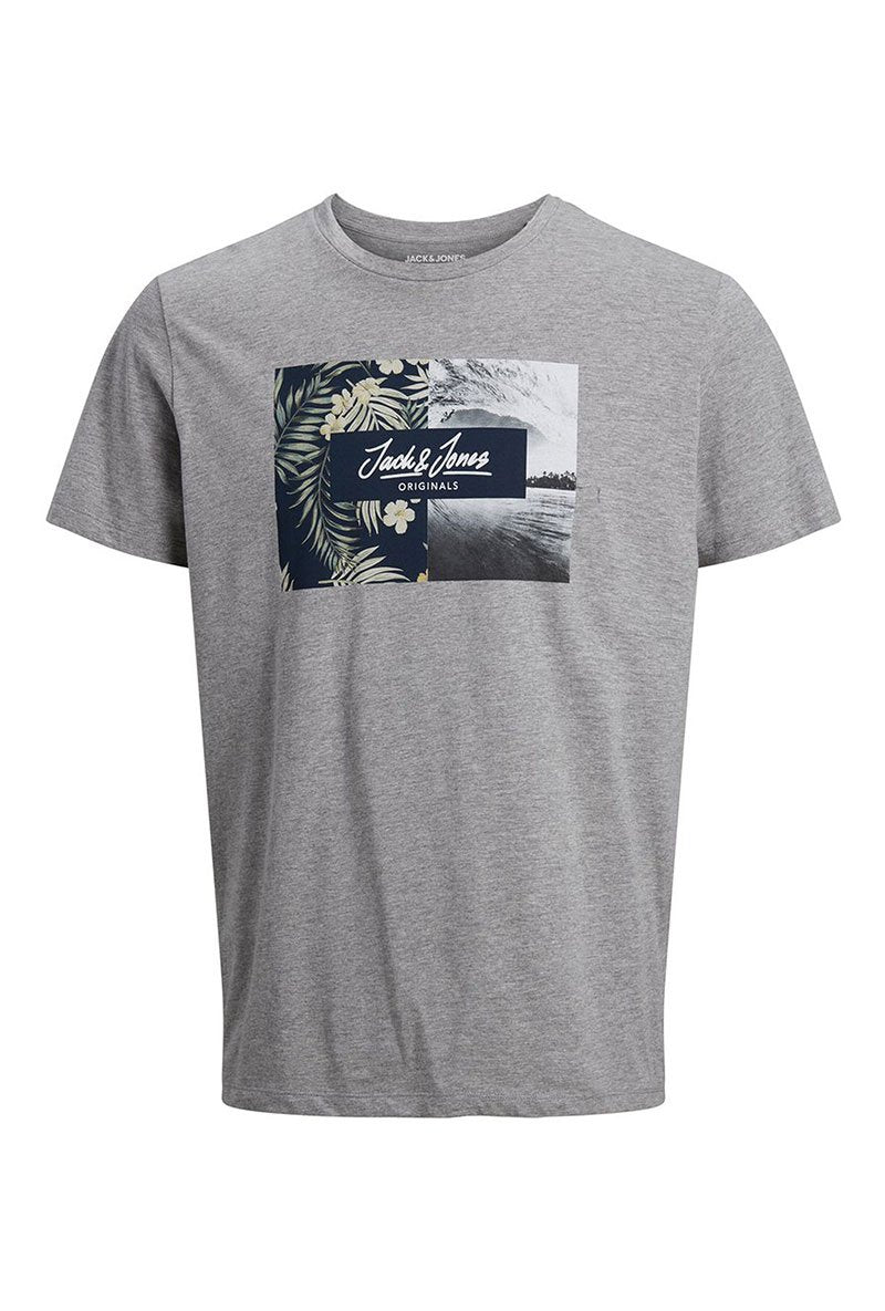 JACK AND JONES TROPIC I CREW NECK TEE
