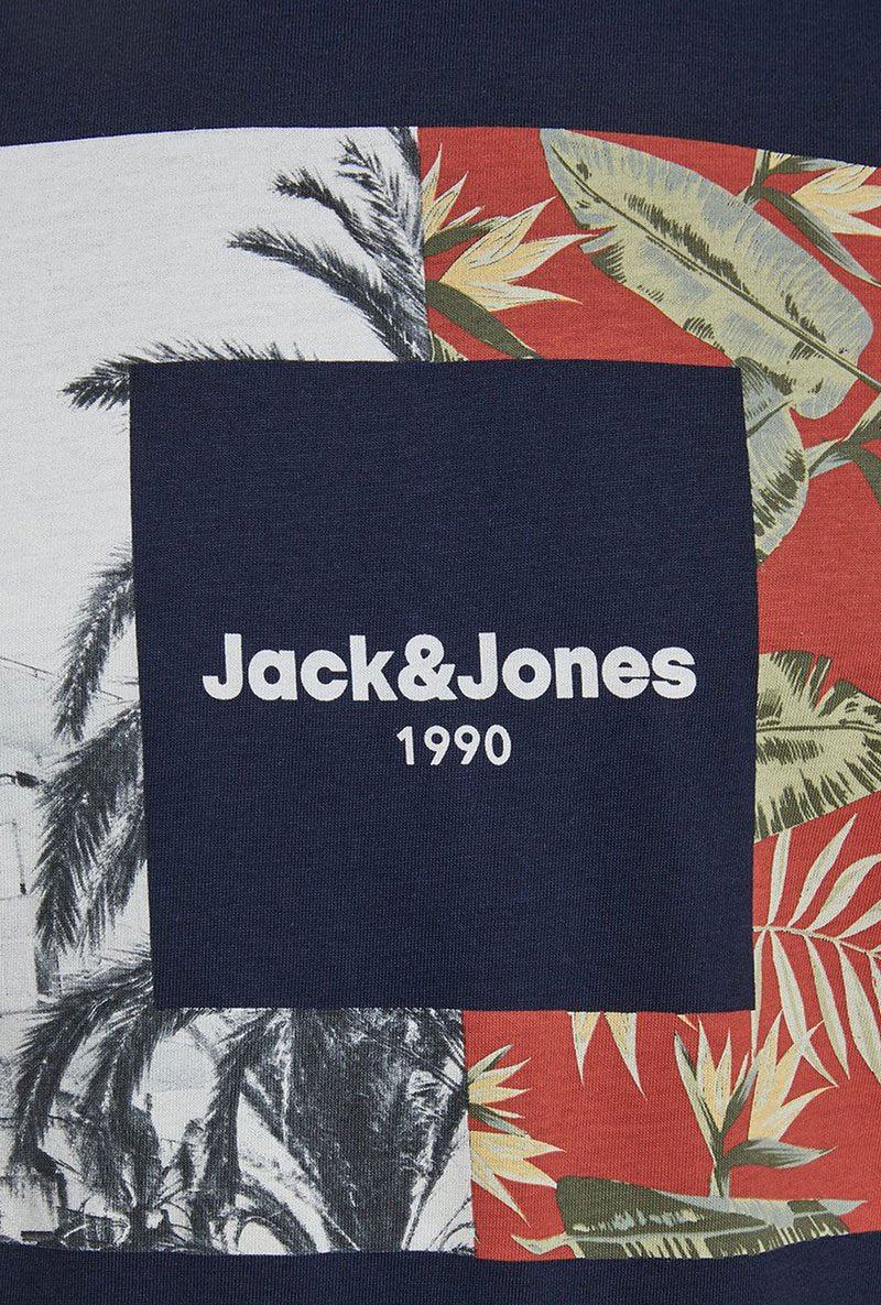 JACK AND JONES TROPIC II CREW NECK TEE
