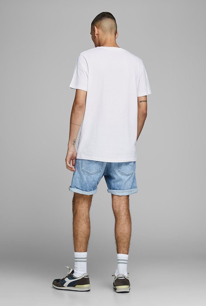 JACK AND JONES TROPIC III CREW NECK TEE