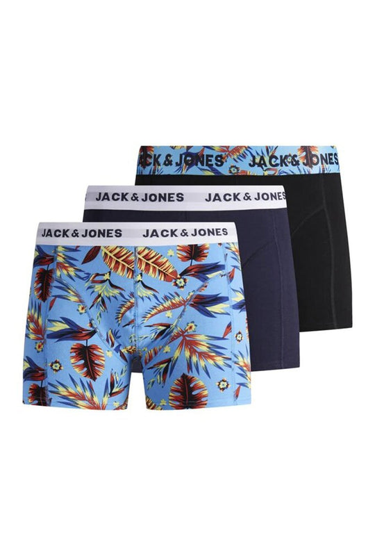 JACK AND JONES PRINT 3 PACK TRUNKS