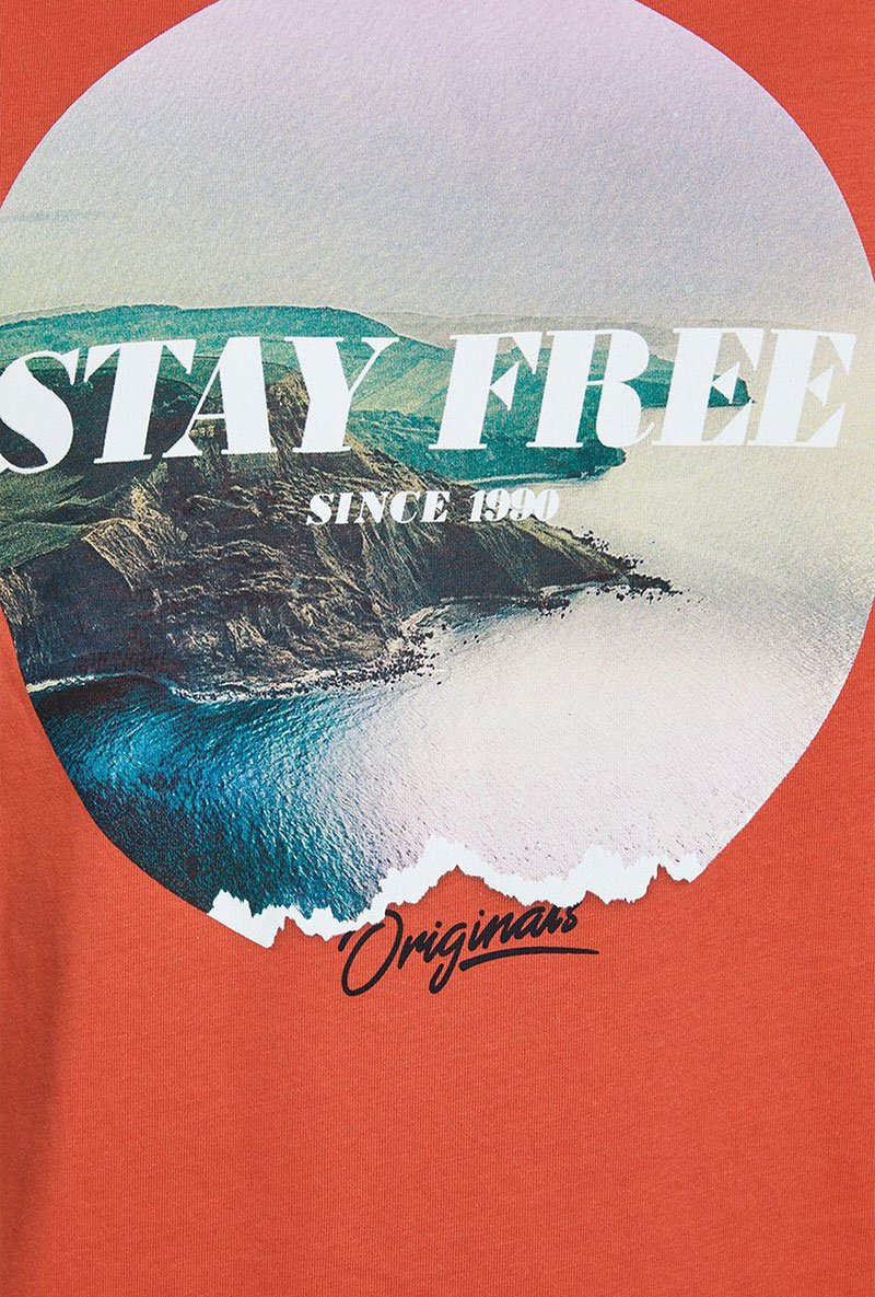 JACK AND JONES STAY FREE TEE