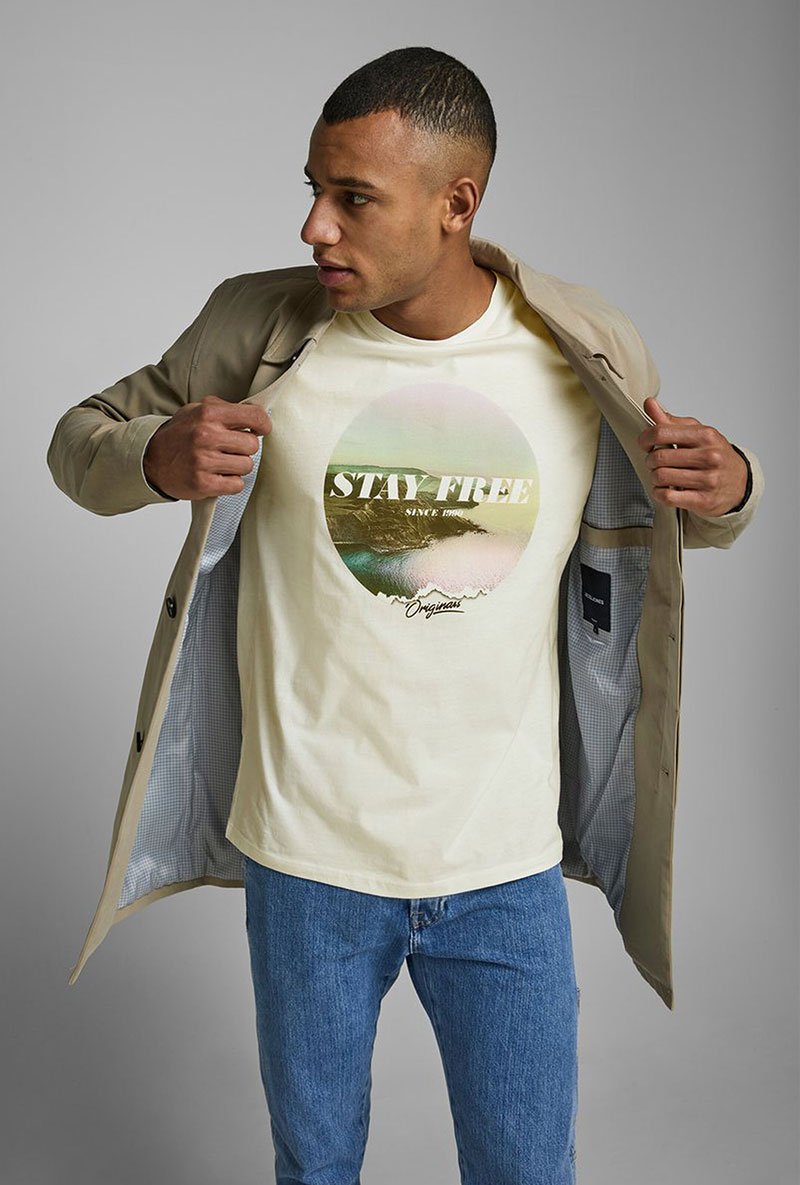JACK AND JONES STAY FREE TEE