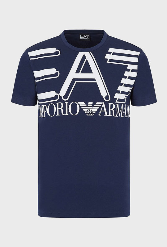 EA7 MAXI LOGO JERSEY TSHIRT