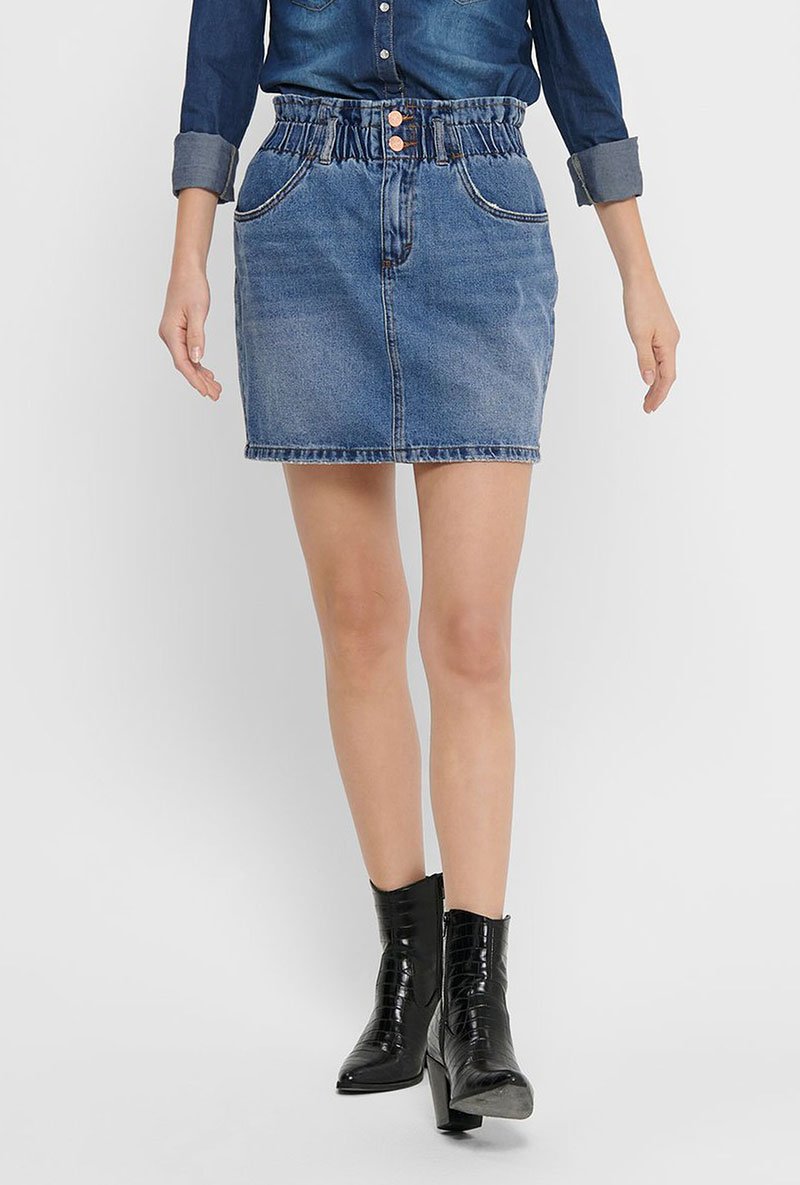 ONLY MILLIE PAPER DENIM SKIRT