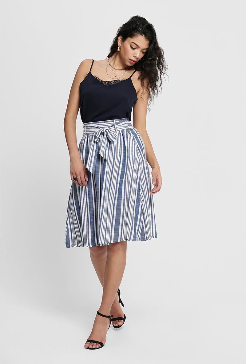 ONLY LAVANA STRIPE SKIRT