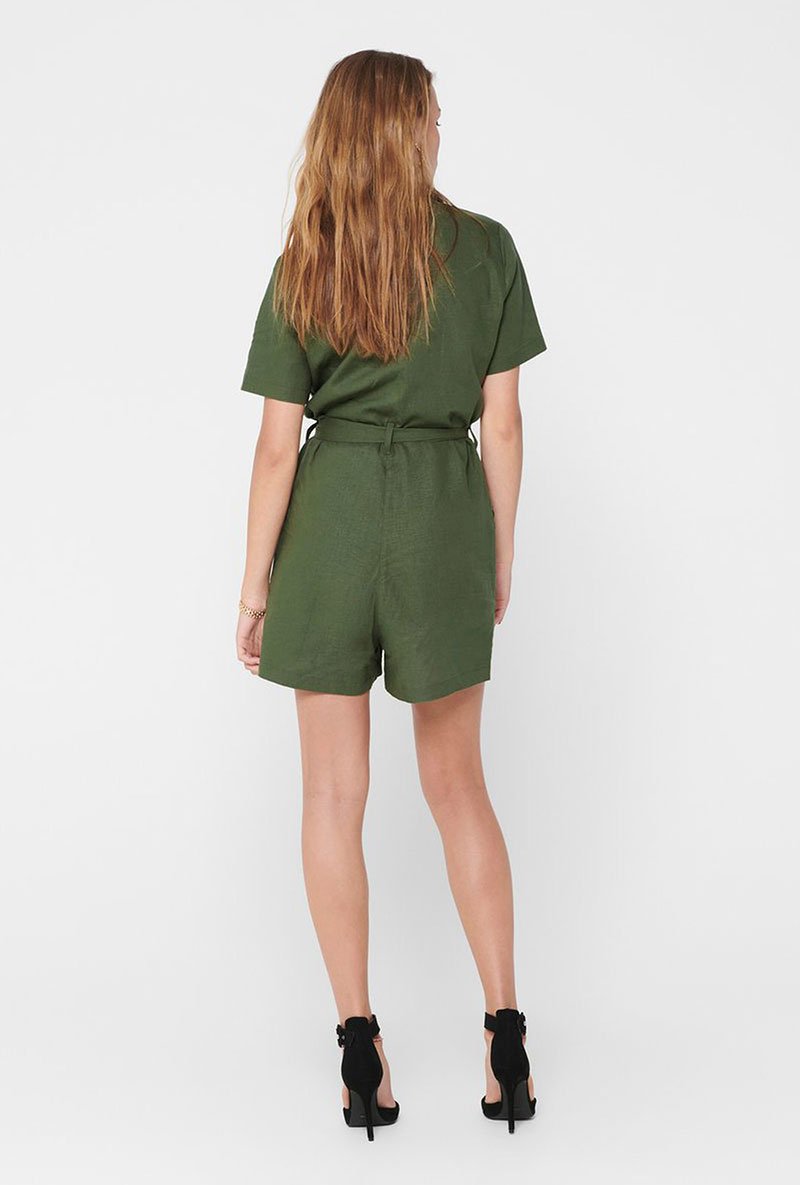 ONLY HAILEY LINEN PLAYSUIT