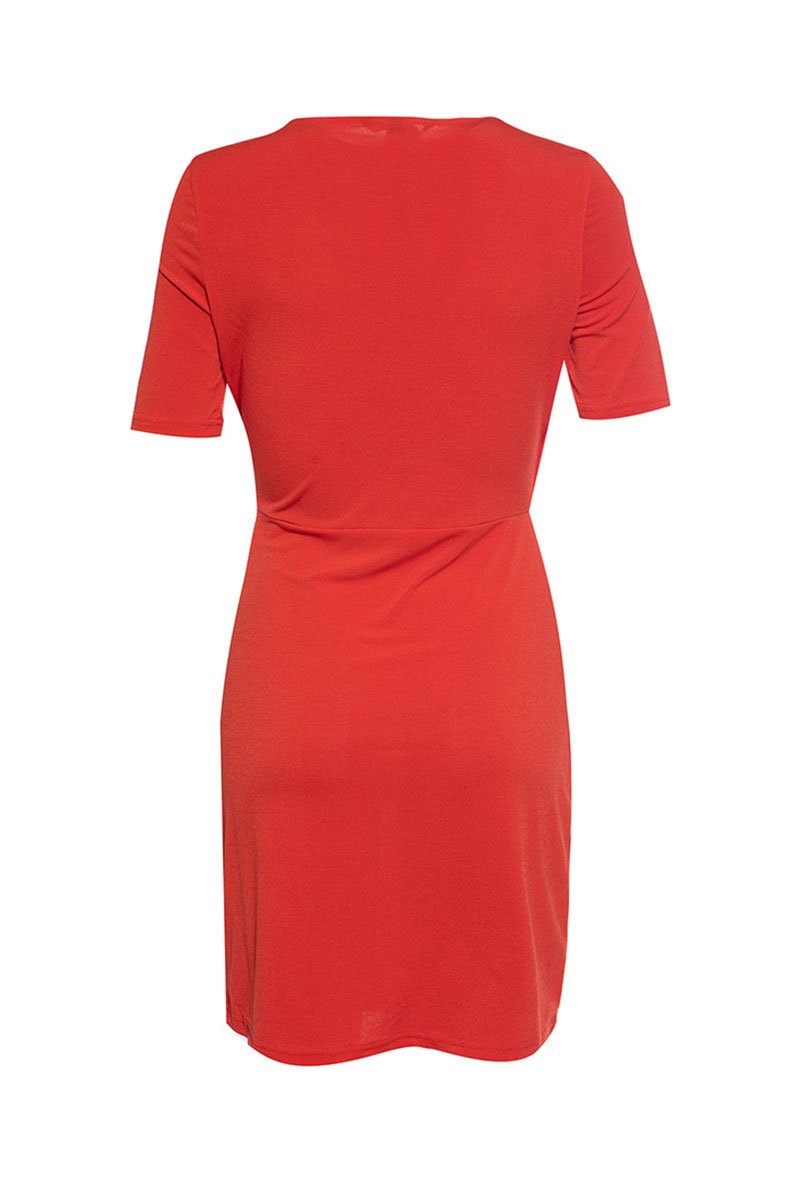 DANCE SHORT WRAP DRESS