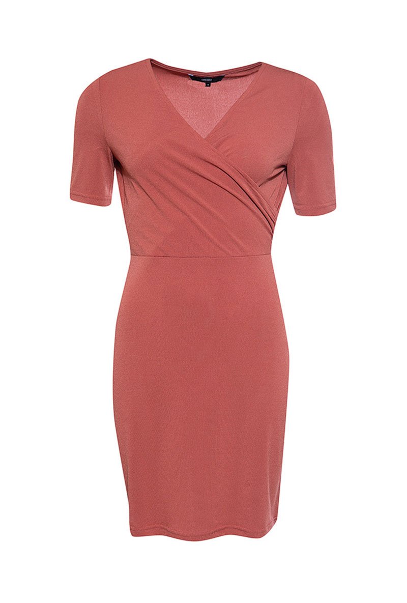 DANCE SHORT WRAP DRESS