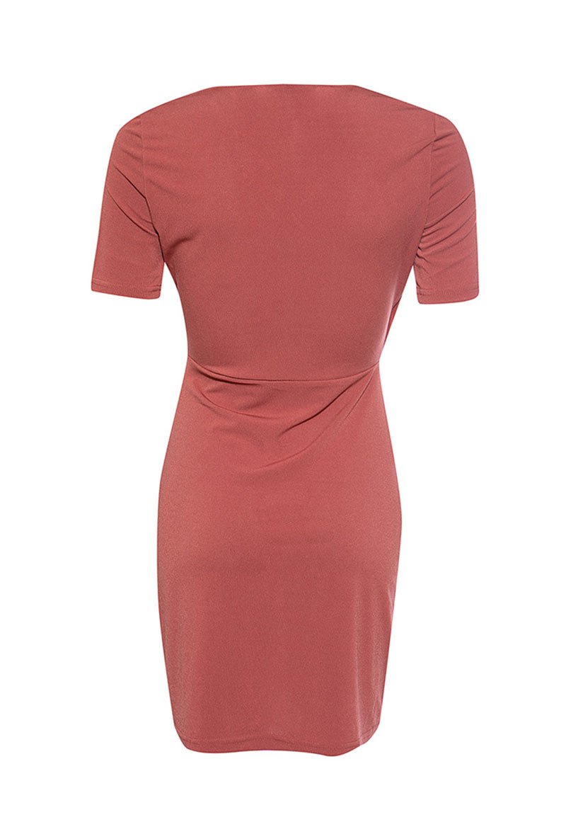 DANCE SHORT WRAP DRESS