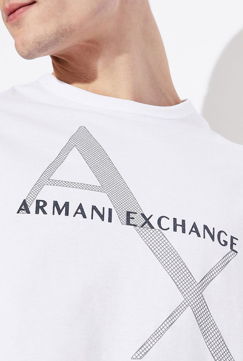 ARMANI EXCHANGE CLASSIC DIAGONAL TEE