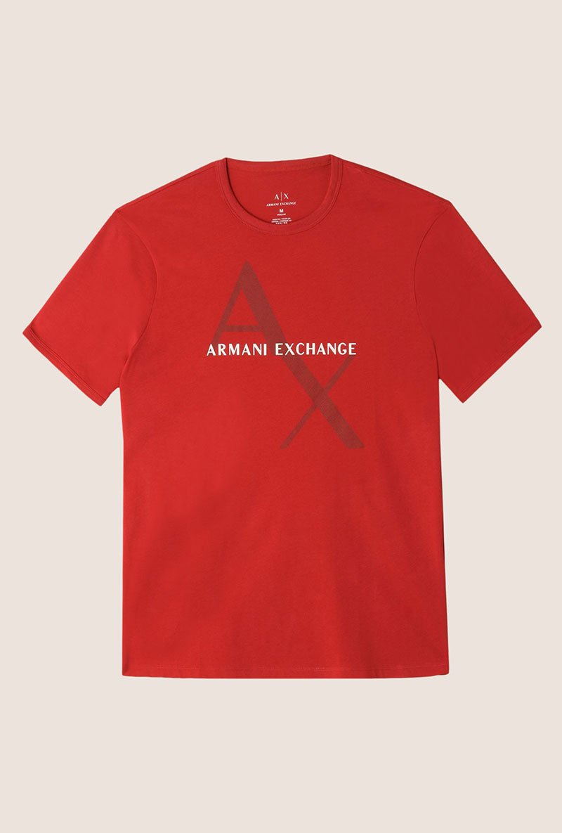 ARMANI EXCHANGE CLASSIC DIAGONAL TEE