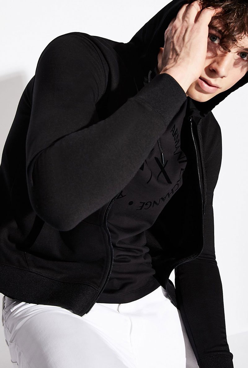 ARMANI EXCHANGE TONE ON TONE LOGO