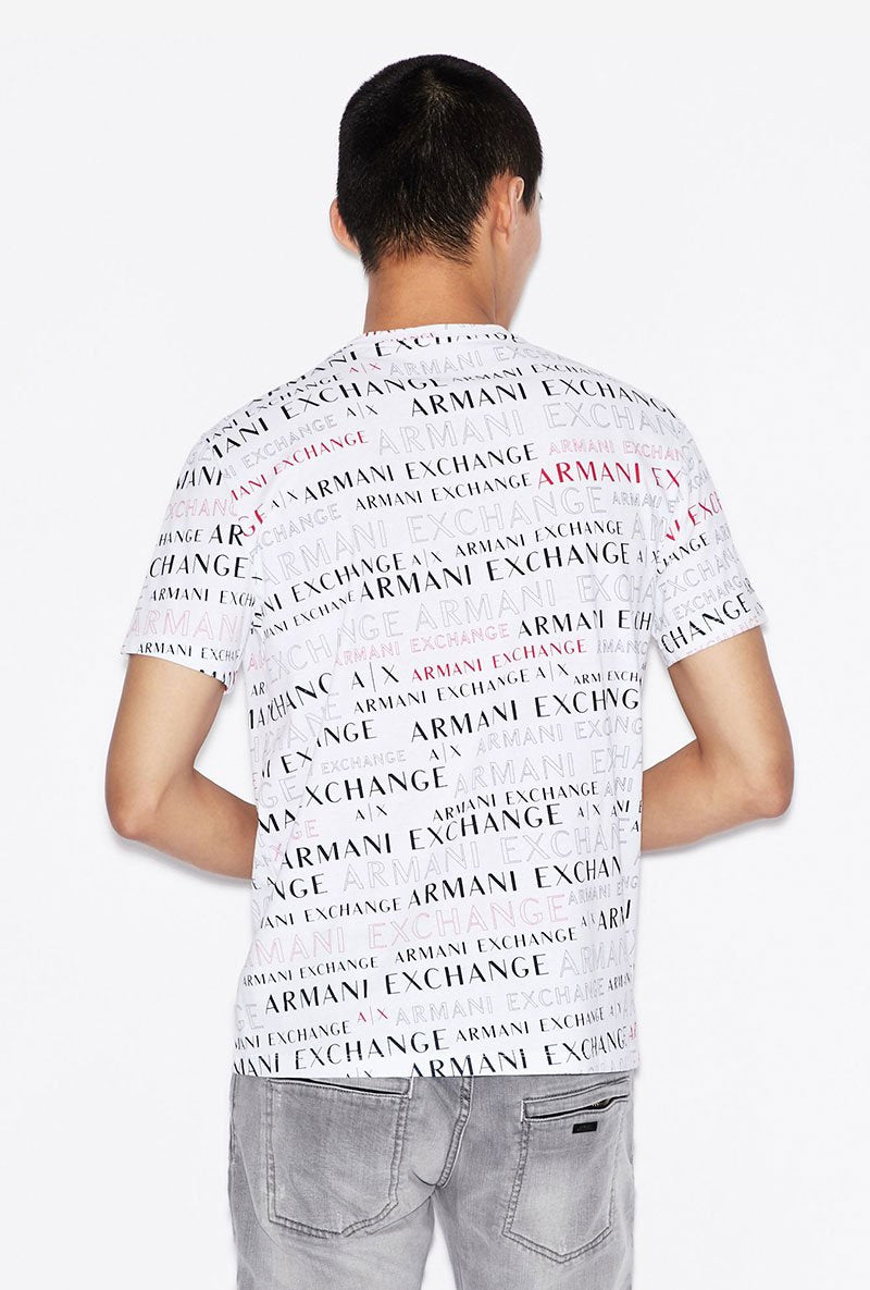 ARMANI EXCHANGE AOP TEE