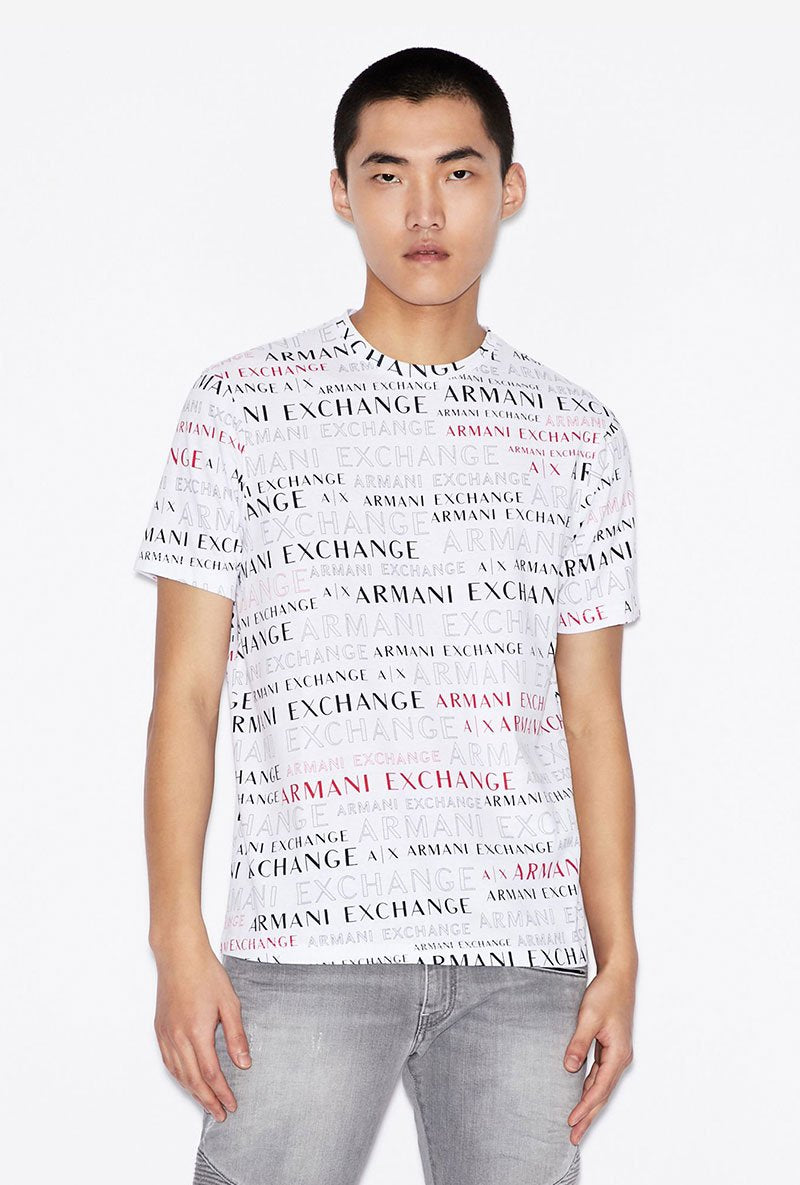 ARMANI EXCHANGE AOP TEE