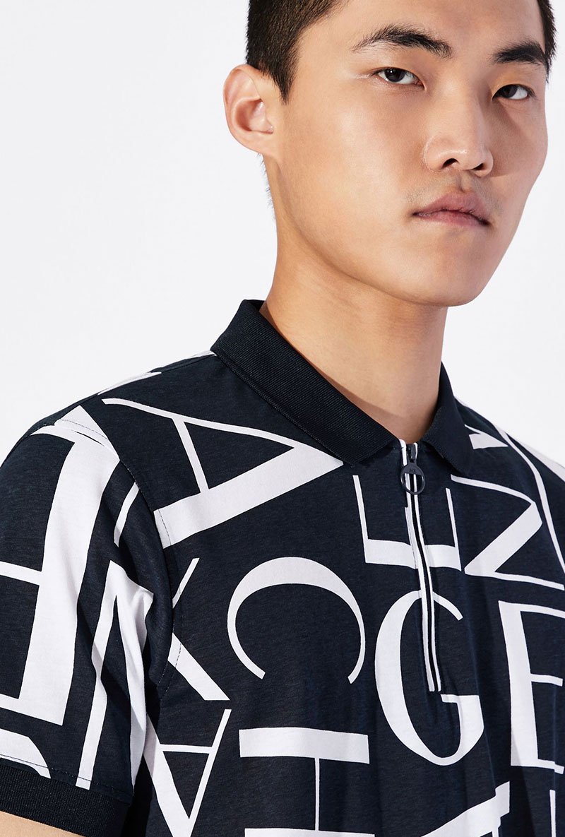 ARMANI EXCHANGE FRAME LOGO POLO