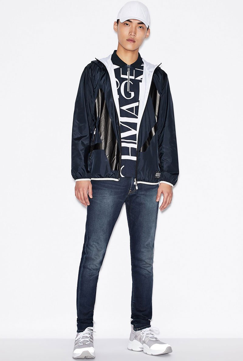 ARMANI EXCHANGE FRAME LOGO POLO