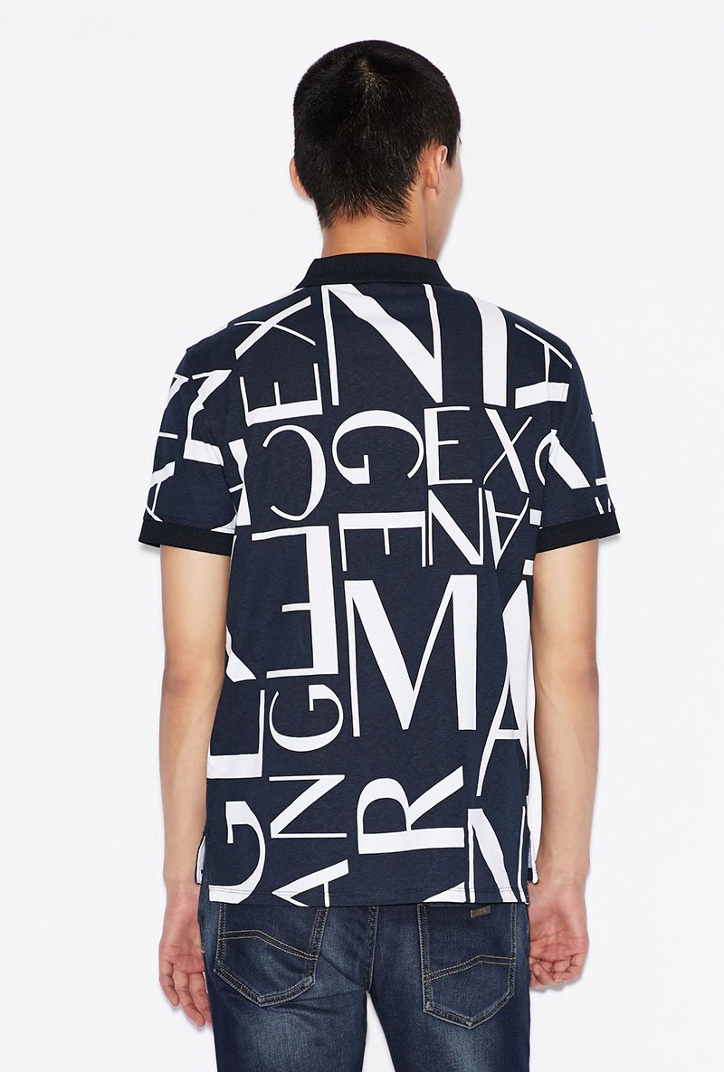 ARMANI EXCHANGE FRAME LOGO POLO