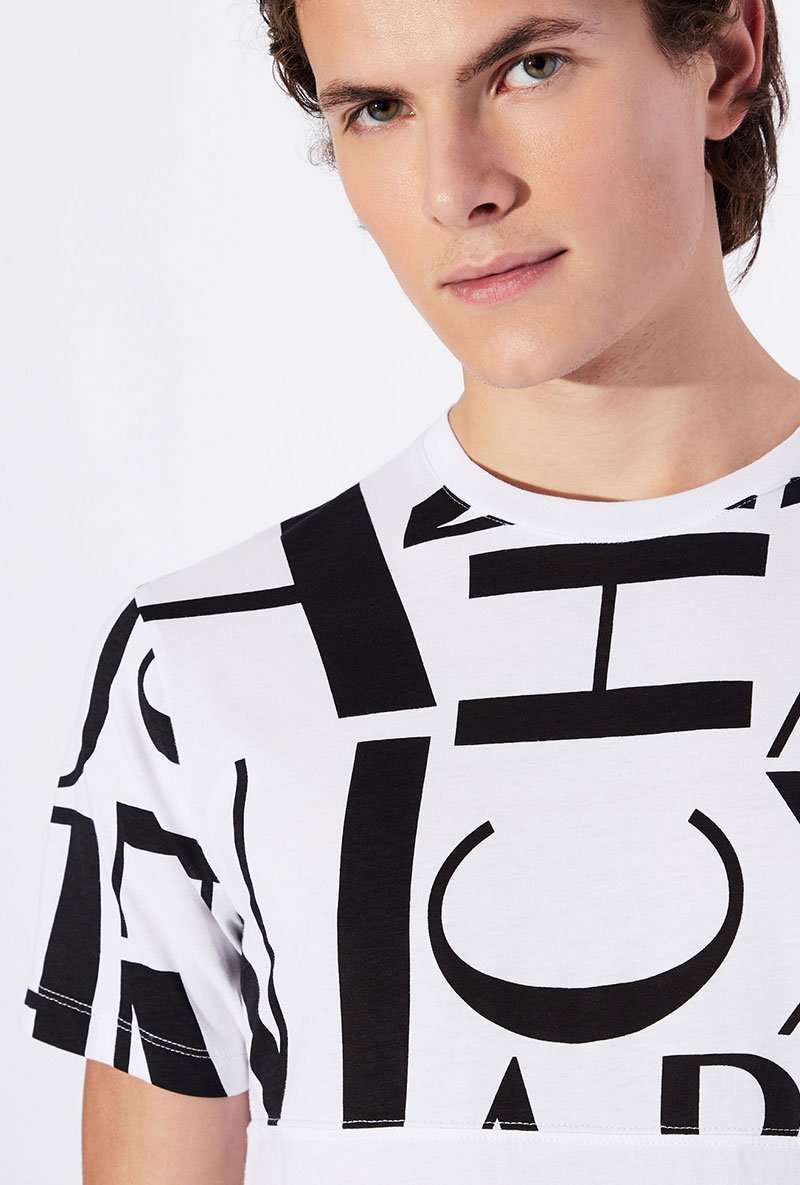 ARMANI EXCHANGE UPPER LOGO TSHIRT