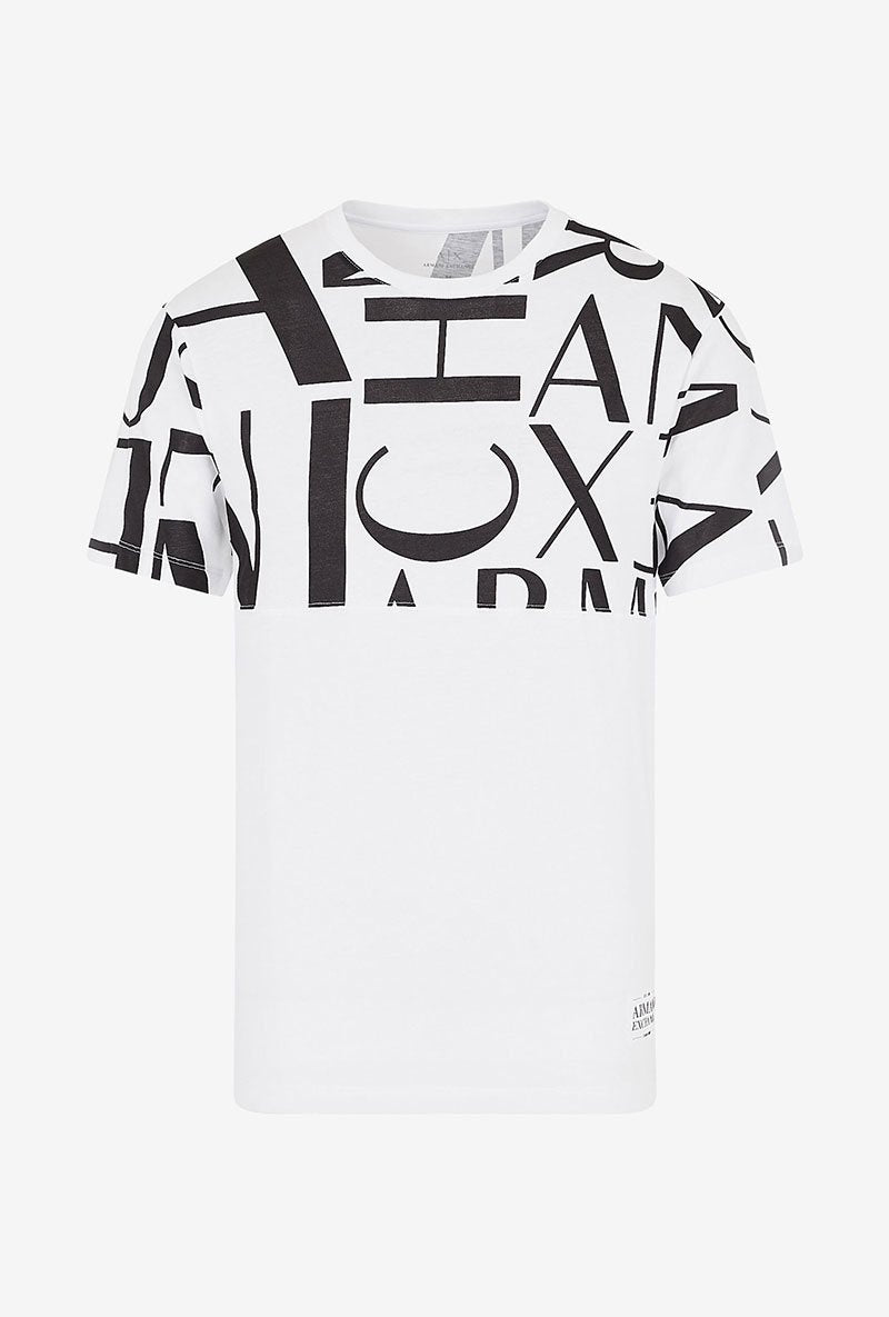 ARMANI EXCHANGE UPPER LOGO TSHIRT