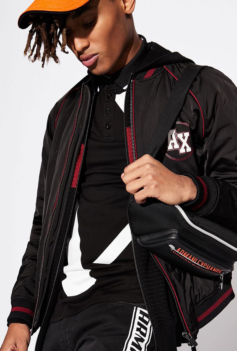 ARMANI EXCHANGE LOGO POLO