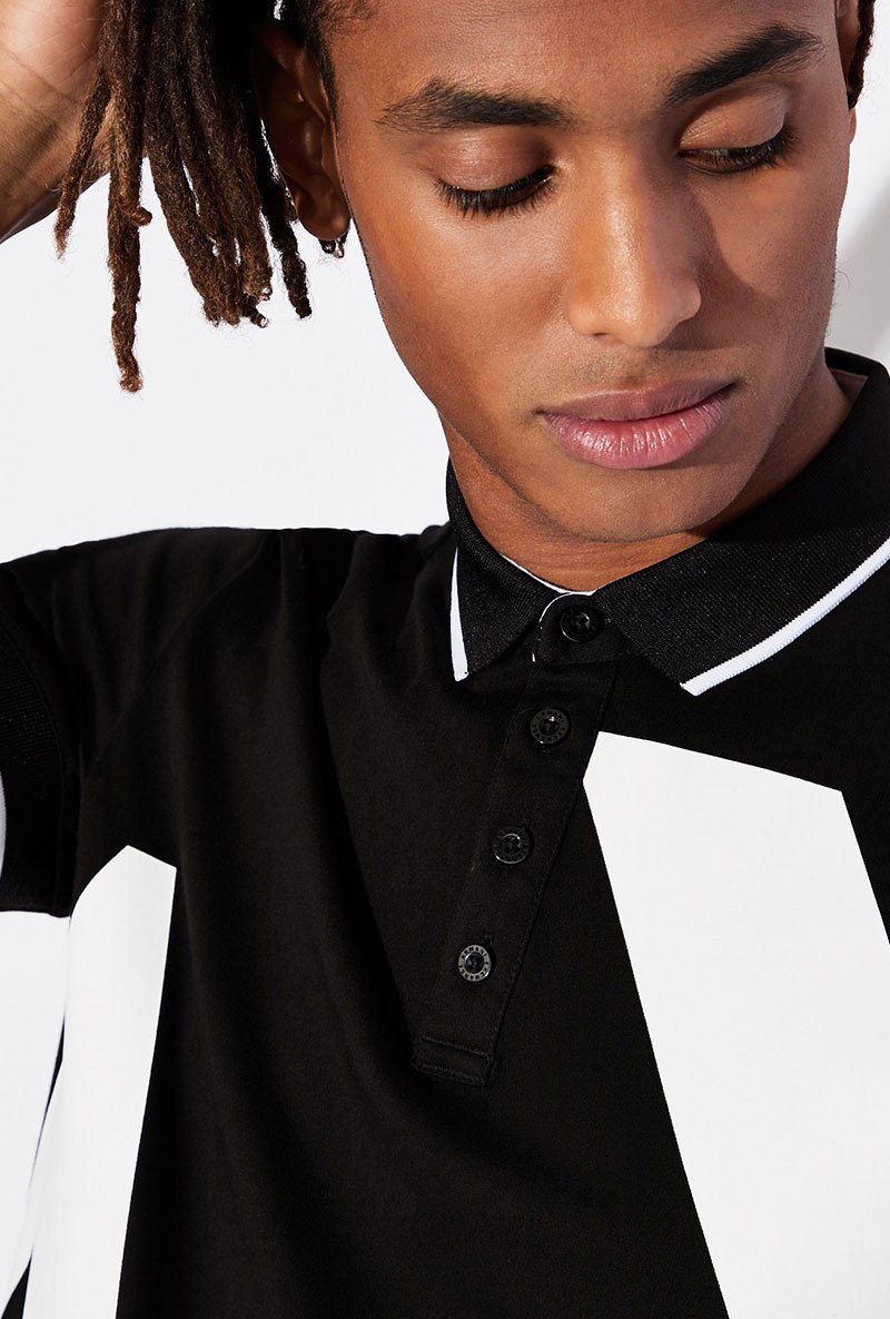 ARMANI EXCHANGE LOGO POLO