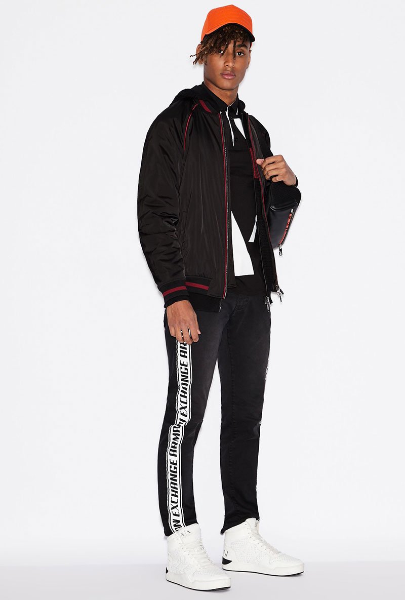 ARMANI EXCHANGE LOGO POLO