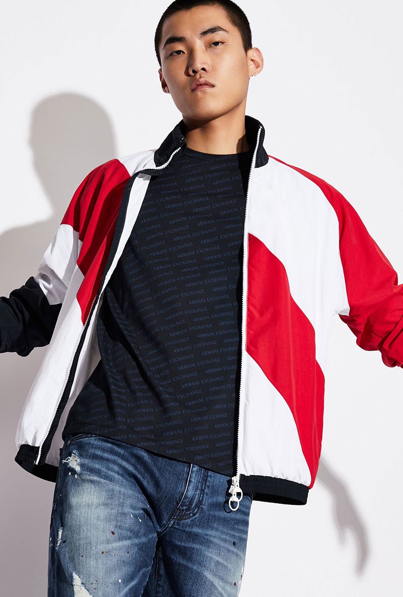 ARMANI EXCHANGE AOP TEE