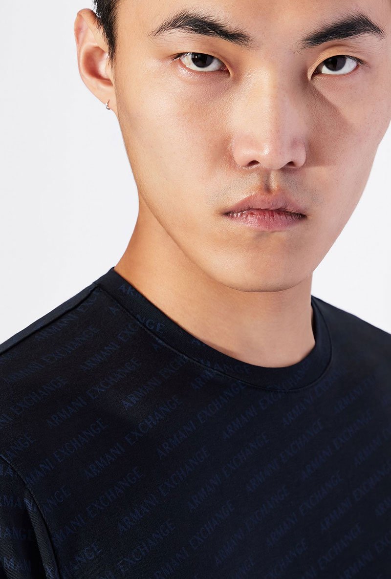 ARMANI EXCHANGE AOP TEE