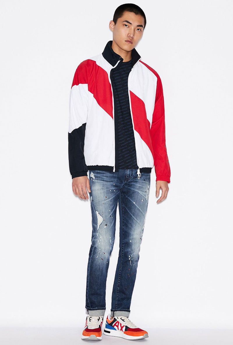 ARMANI EXCHANGE AOP TEE