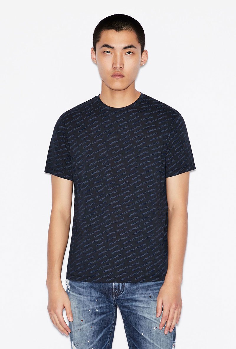ARMANI EXCHANGE AOP TEE