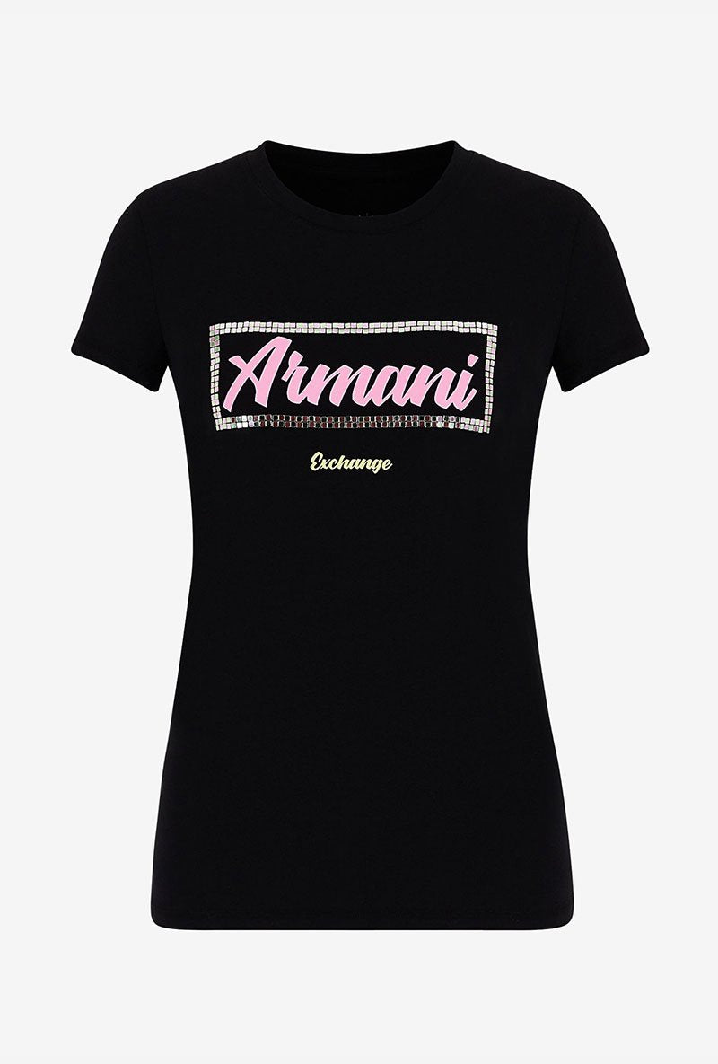 ARMANI EXCHANGE SLIM LETTERING TSHIRT