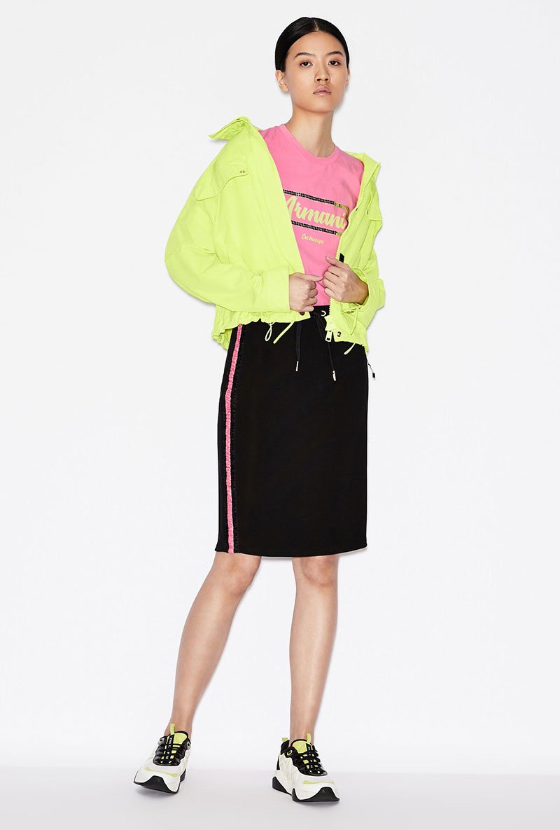 ARMANI EXCHANGE SLIM LETTERING TSHIRT