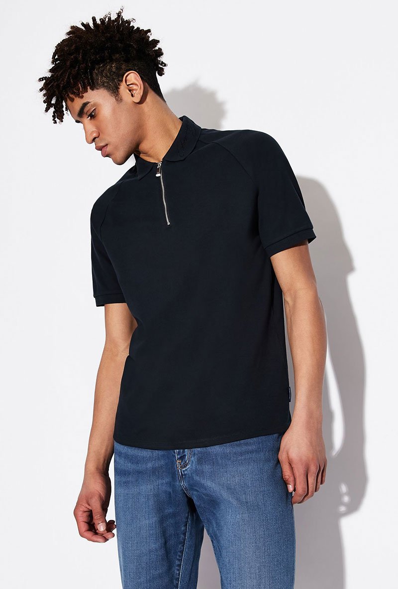 ARMANI EXCHANGE REGULAR FIT POLO