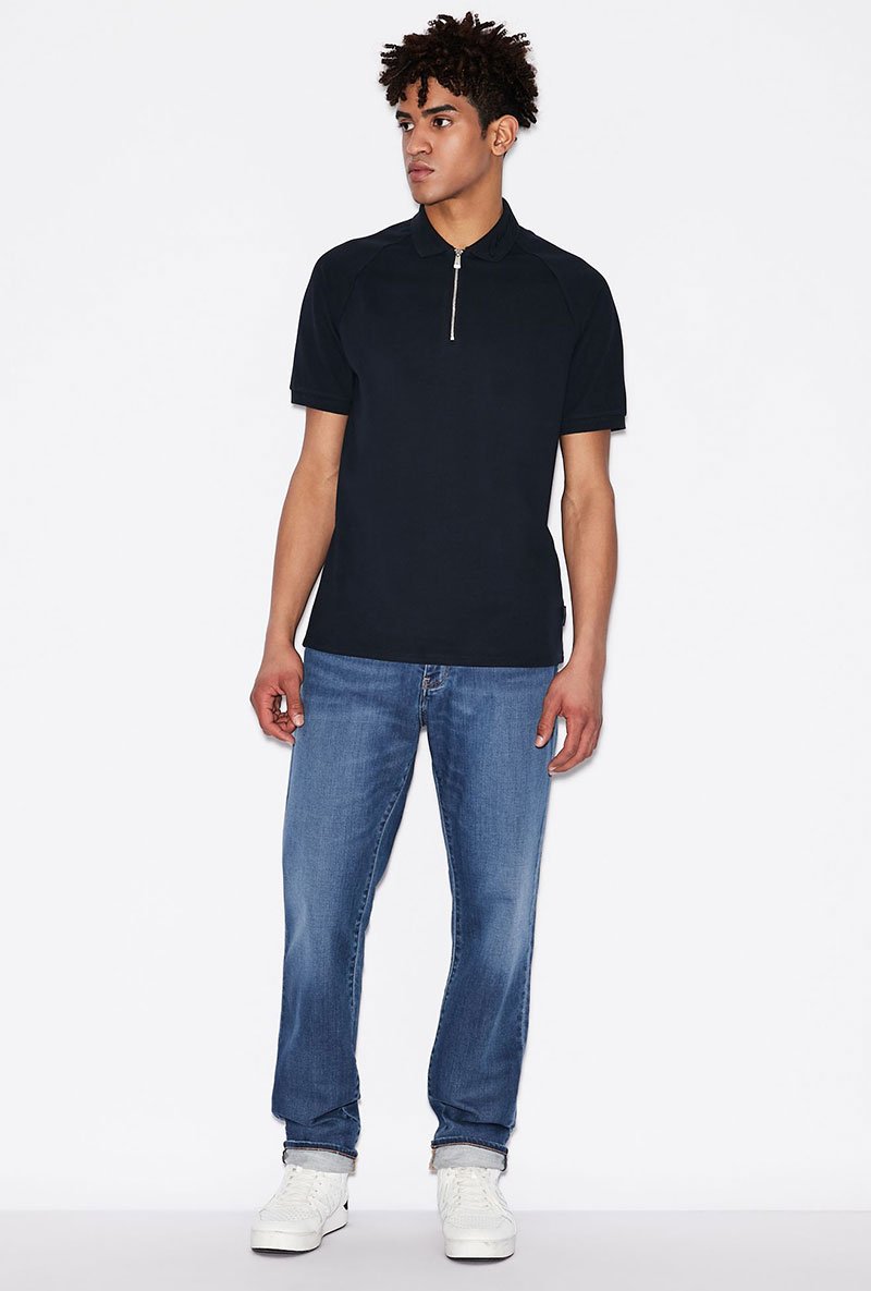 ARMANI EXCHANGE REGULAR FIT POLO