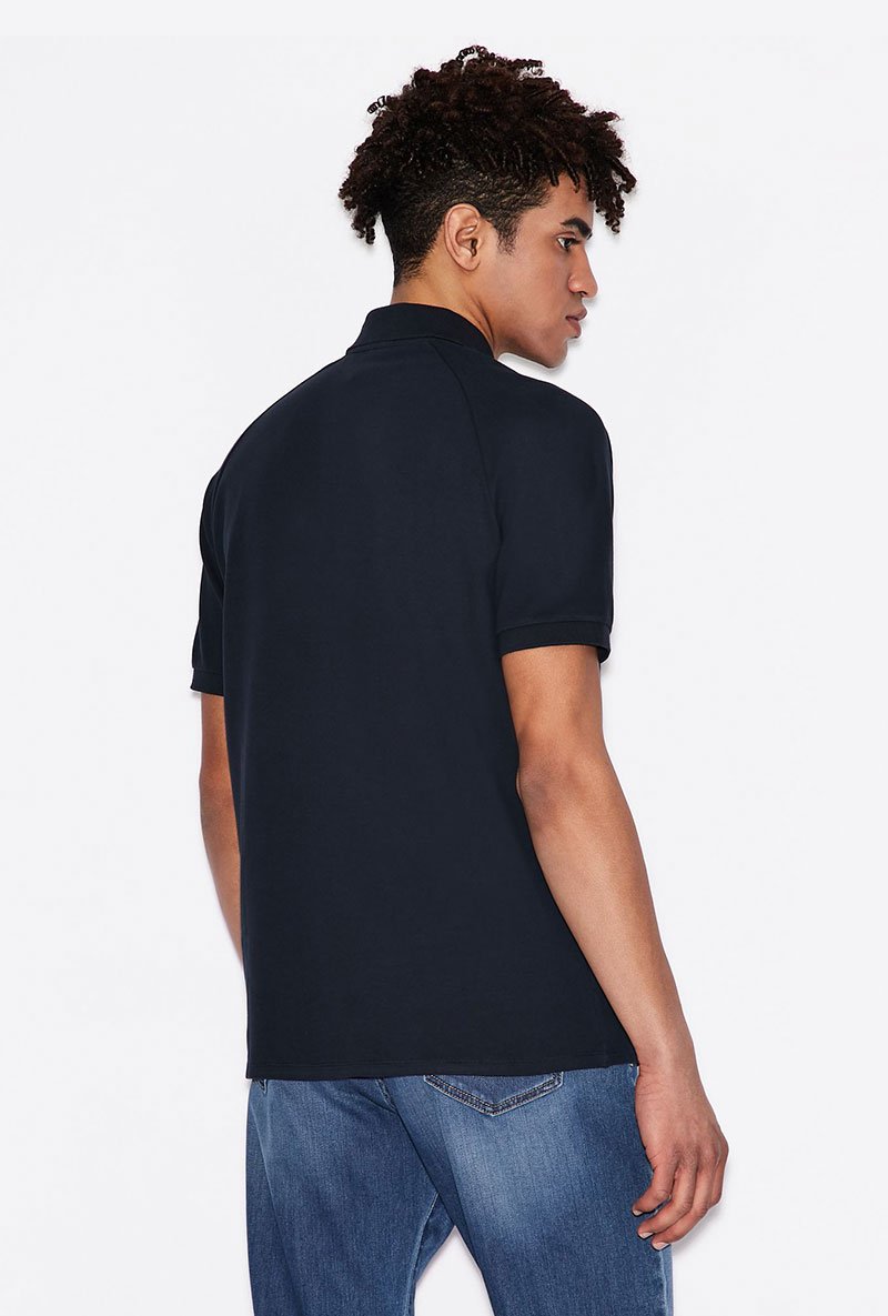 ARMANI EXCHANGE REGULAR FIT POLO