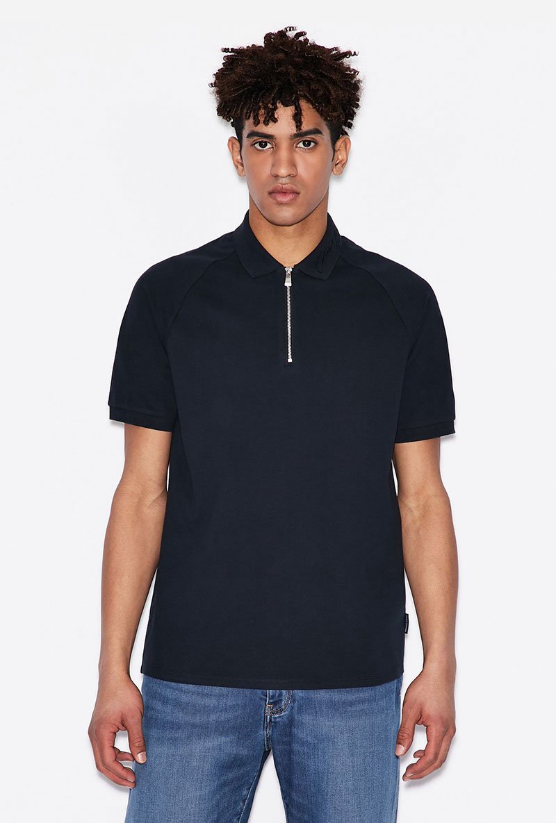 ARMANI EXCHANGE REGULAR FIT POLO