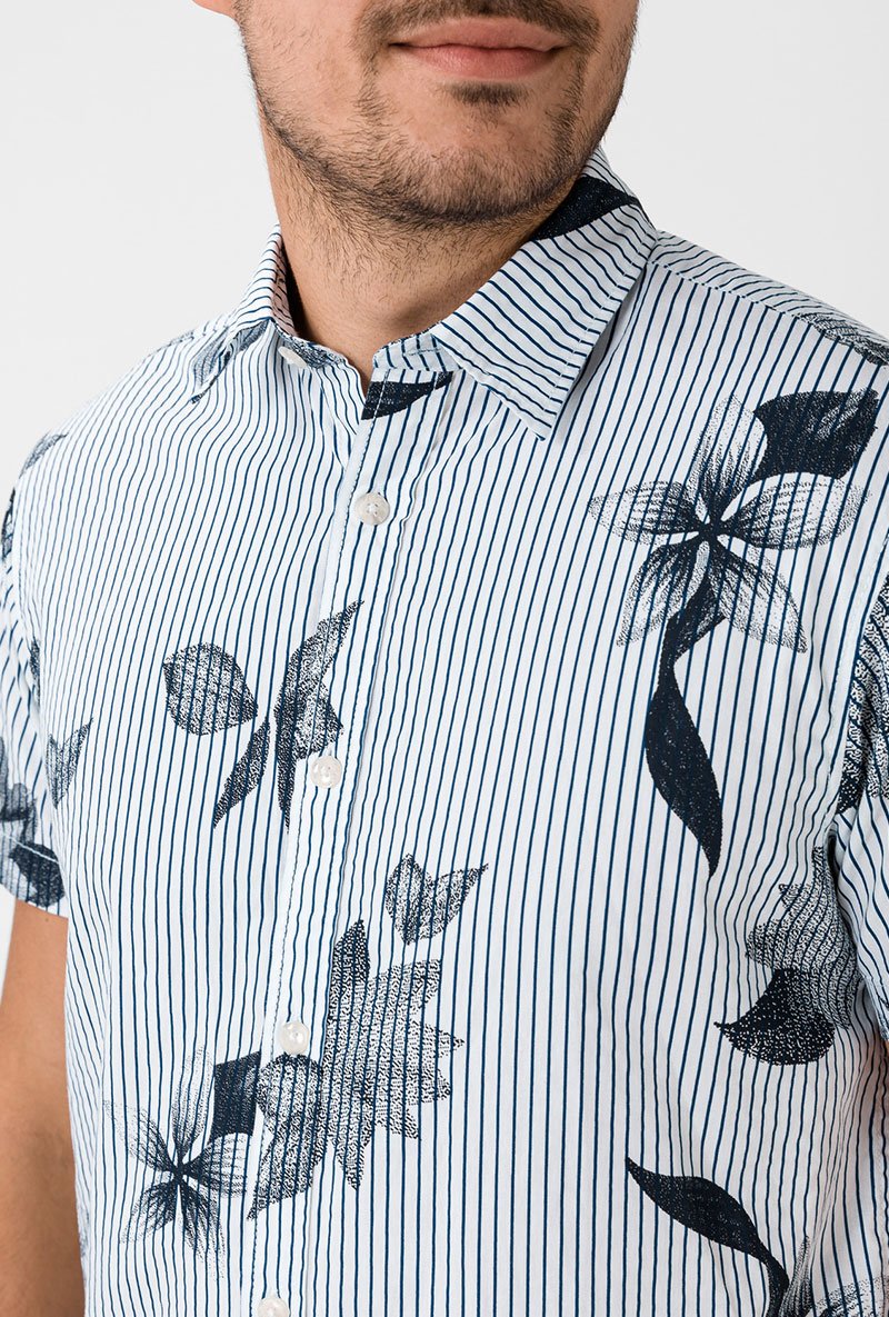 JACK AND JONES FLOWER JJ SHIRT