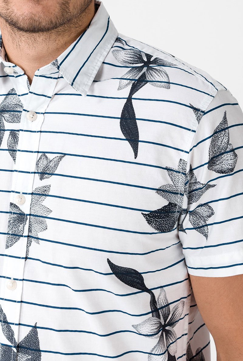 JACK AND JONES FLOWER JJ SHIRT