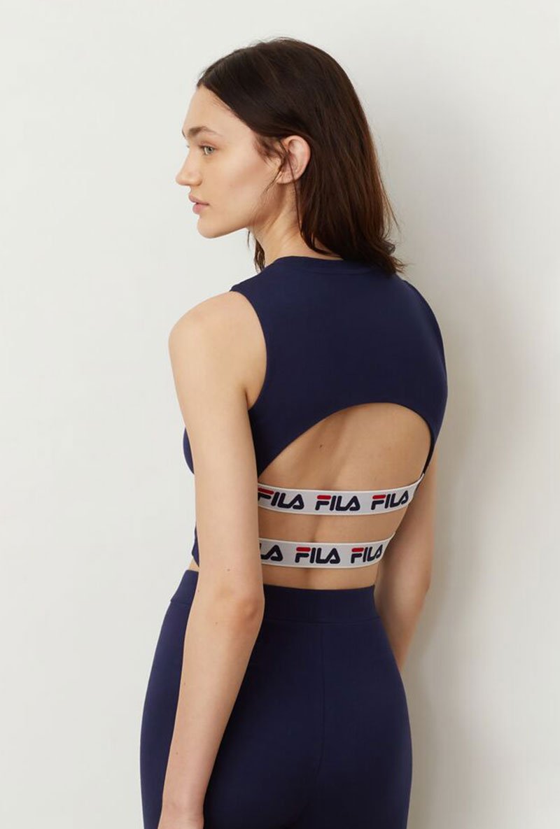 INEZ TIE BACK CROP TOP