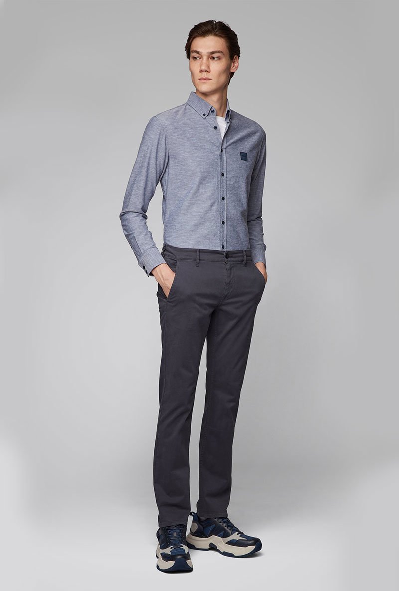 HUGO BOSS SLIM FIT OXFORD SHIRT