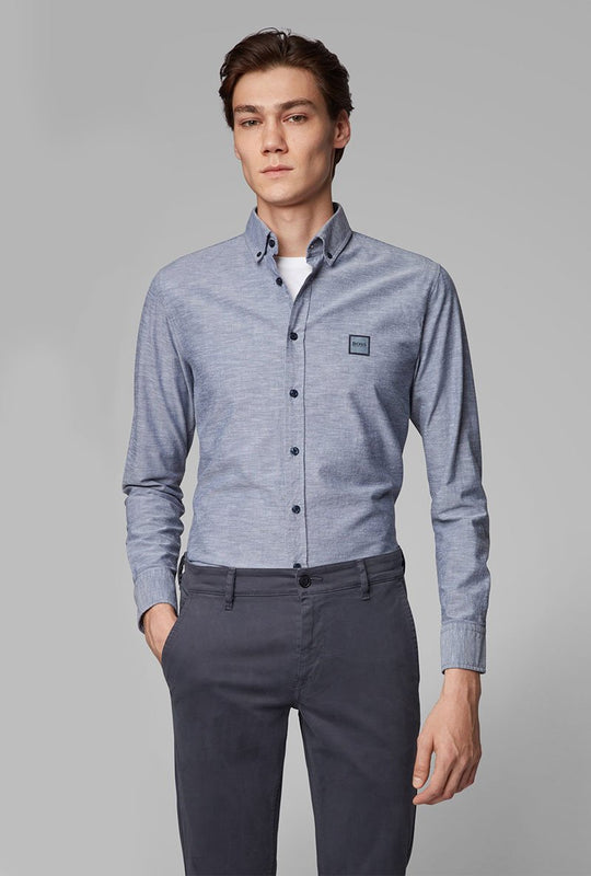 HUGO BOSS SLIM FIT OXFORD SHIRT
