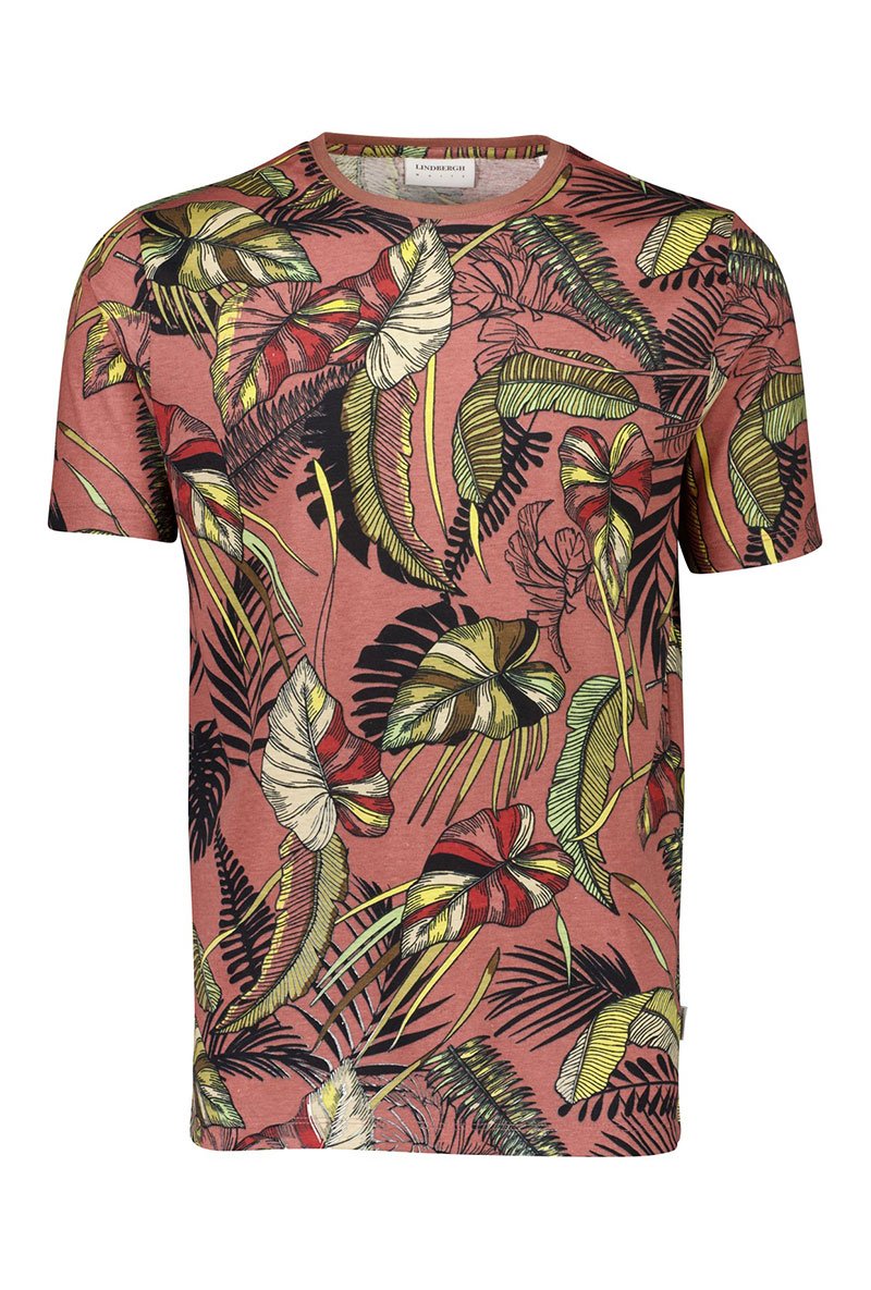 TROPICAL AOP TEE