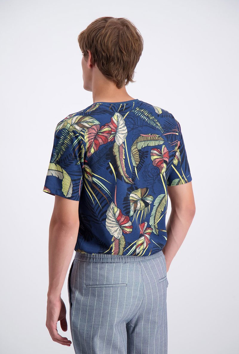TROPICAL AOP TEE