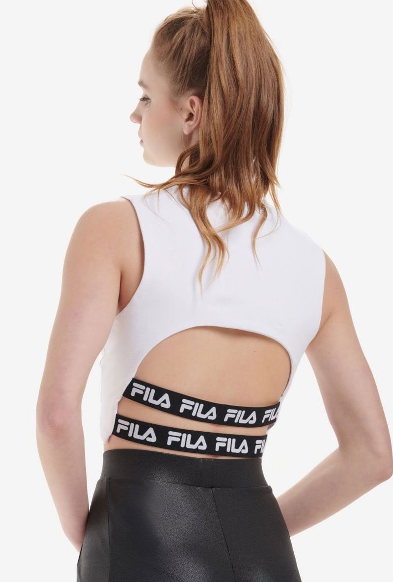 INEZ TIE BACK CROP TOP