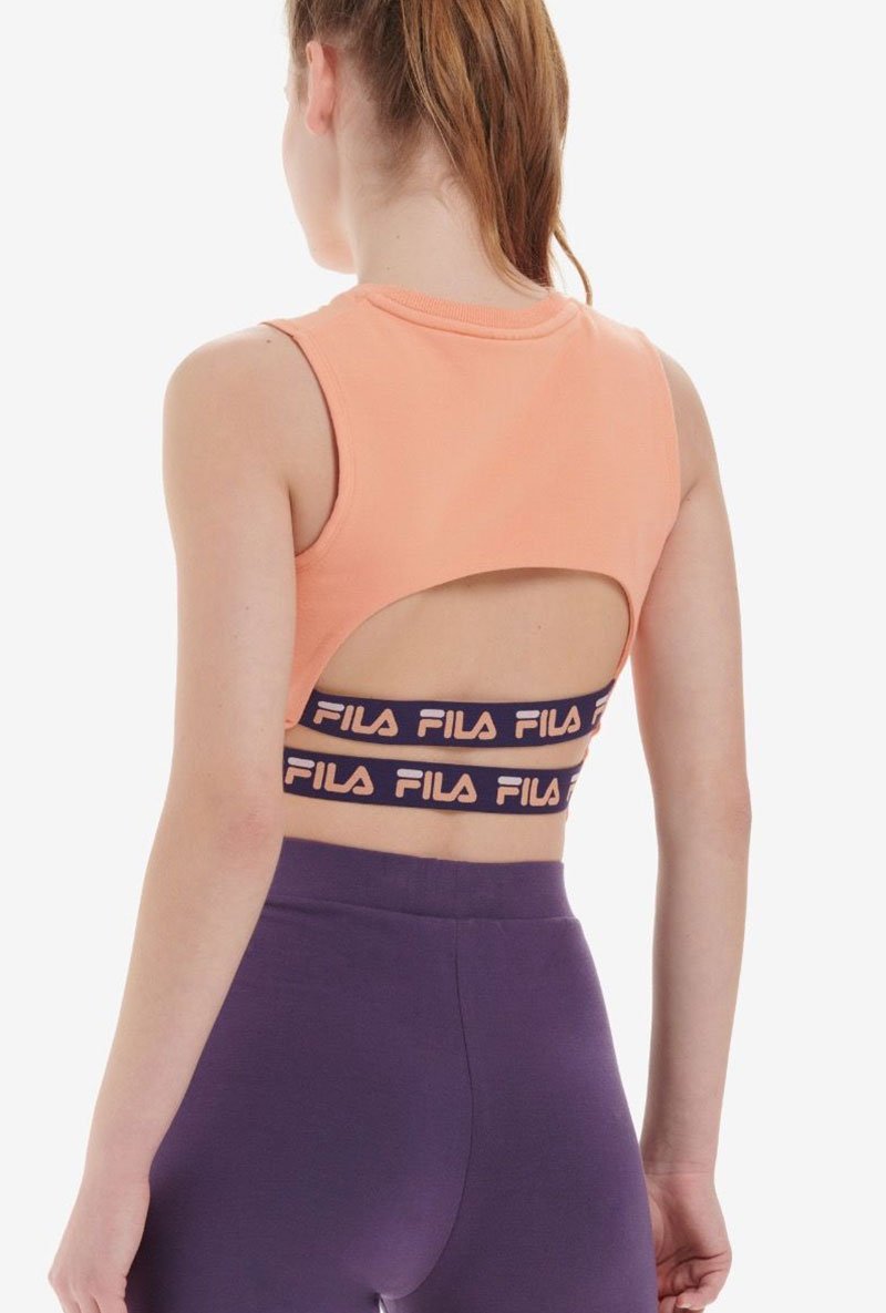 INEZ TIE BACK CROP TOP