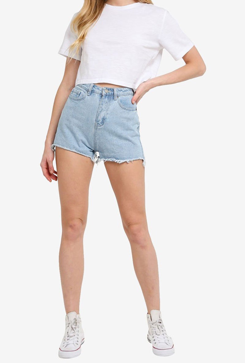 ONLY MADRID CROPPED TEE