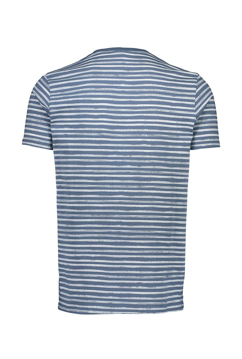 PRINTED STRIPE TEE