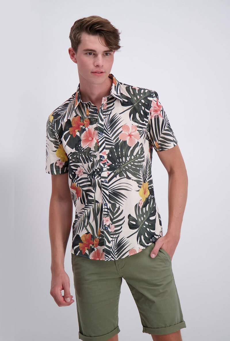 FLORAL AOP SHIRT